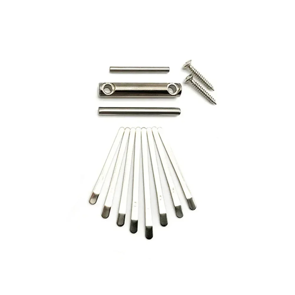 

Music Tools 23g 8 Tone Accessories Set DIY Mini Thumb Piano Kalimba Keys Portable Steel Tines Replacement Durable