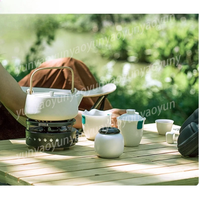 Multi-purpose Small Outdoor Stove Windproof Compact Portable Burner Suitable For Camping Backpacking And Travel Picnic