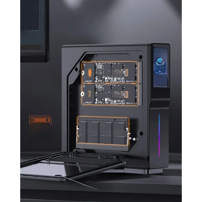 Mini computador N97/N100 Office Home Game Mini console 4 núcleos