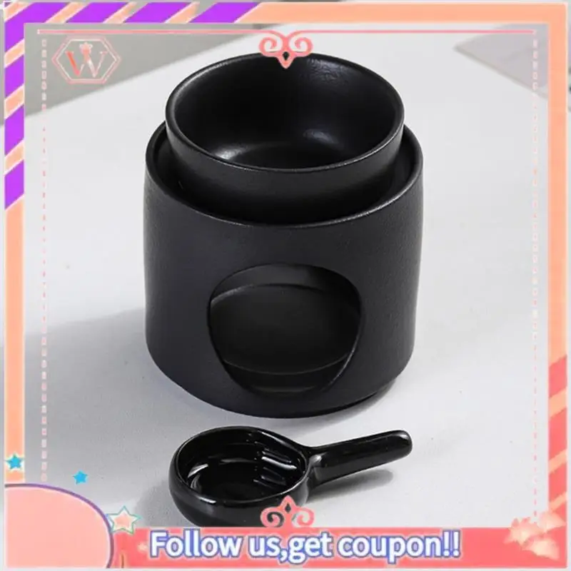 Upgraded 3 In 1 Tranquilize Essential Oil Furnace 100Ml Home Fragrance Stove Candle Heating Censer Ceramics Incense Burner