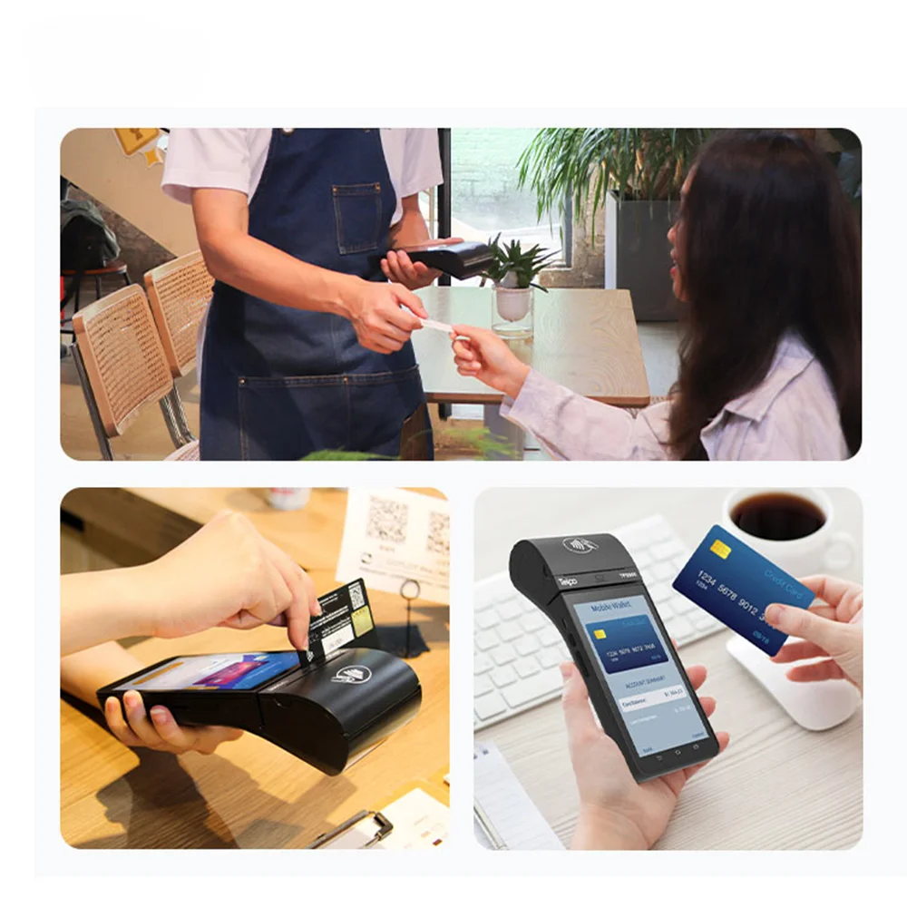 Android 10 BIS EFTPOS offline handheld mobile pos machine with bank card reader