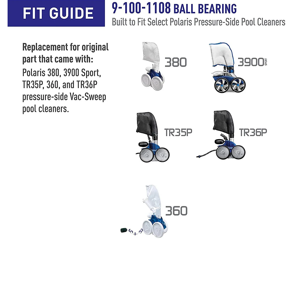 

Подшипник для колесного двигателя, быстросъемный, простой в использовании, сменный. Толщина: 9/32 дюйма. Шариковый подшипник для колес 380, 8 шт./компл.