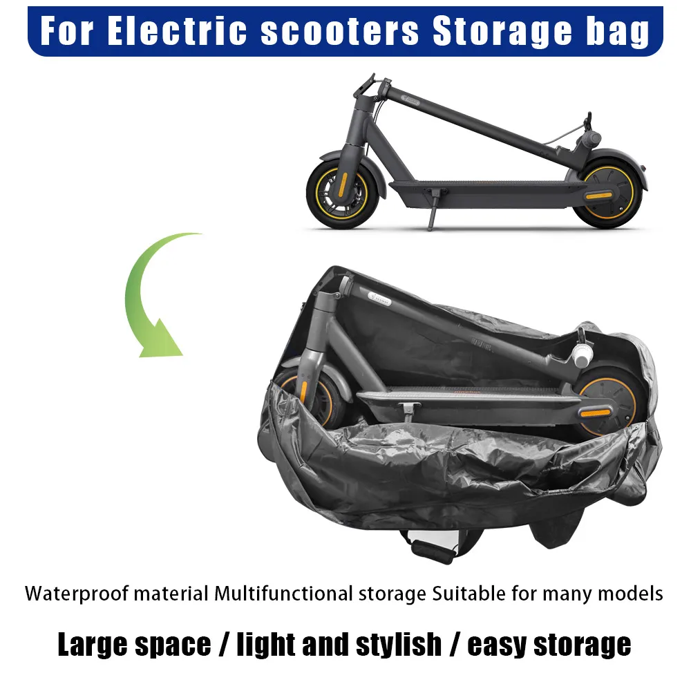 Universal Folding Electric Scooter Portable Carrying Handbag For Segway Ninebot Max G30 G30D Waterproof Cover Oxford Storage Bag