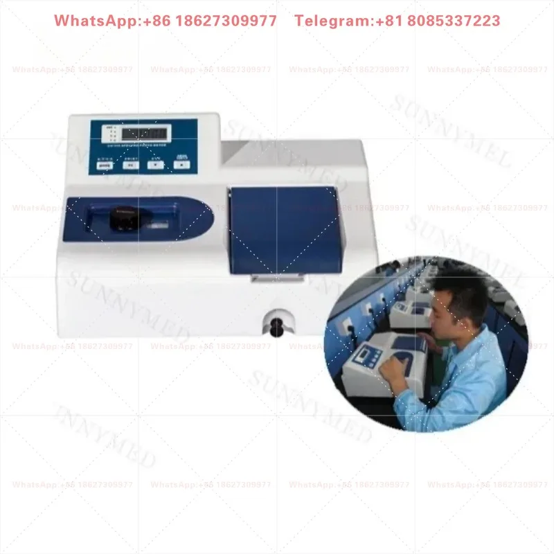 UV752 UV-Visible Spectrophotometer High Precision Laboratory Portable Spectrophotometer