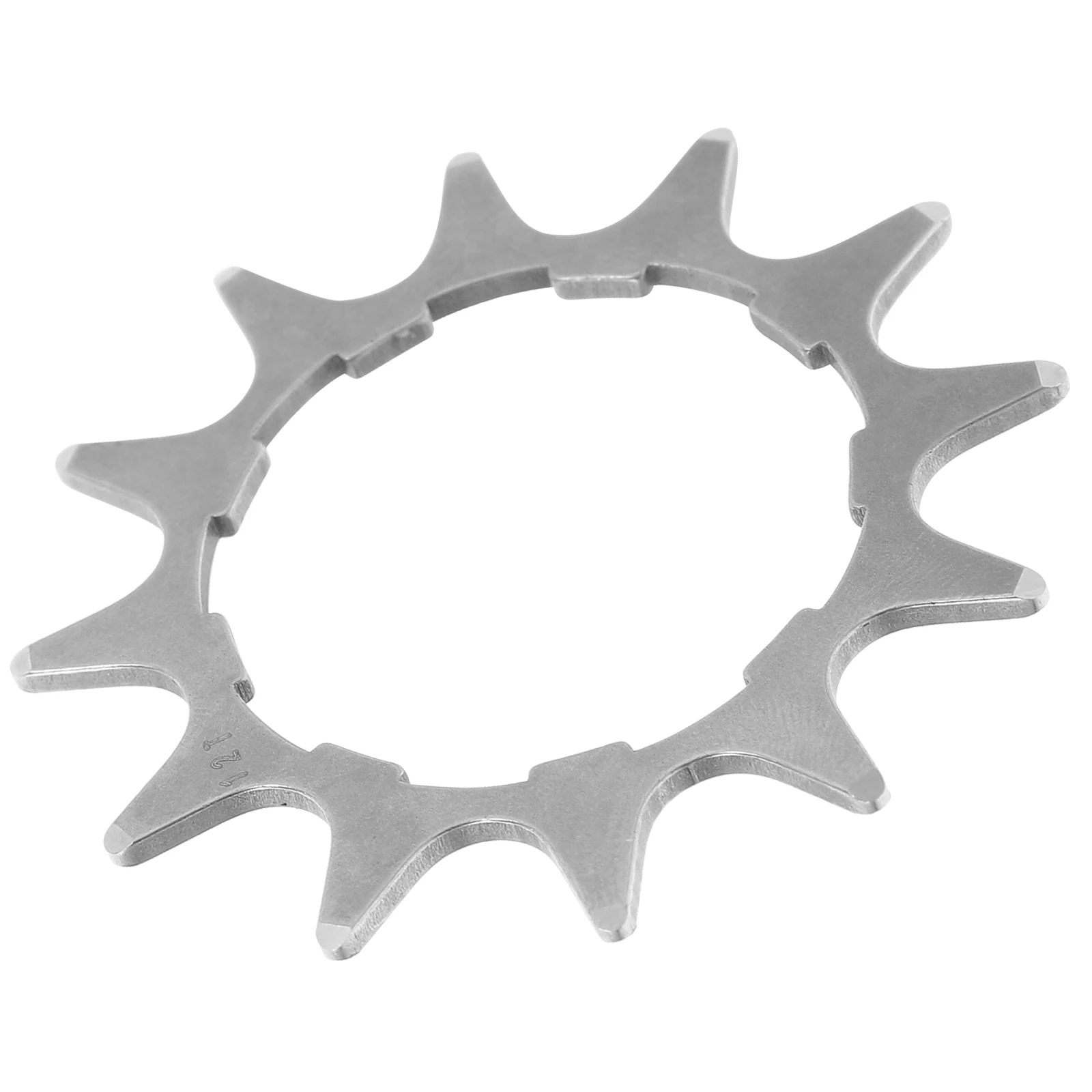 

12-Teeth Fixed Gear Hub Replacement Stainless Steel Flywheel Bike Cassette Metal Freewheel Mountain Scooter Repair Part
