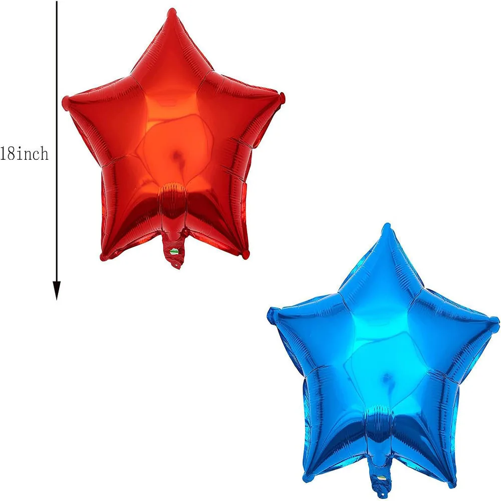 بالونات كبيرة حمراء اللون لتزيين الحفلات ، طائرة ، طائرة هليكوبتر ، طيار ، موضوع المغامرة ، عيد ميلاد ، أحمر #4