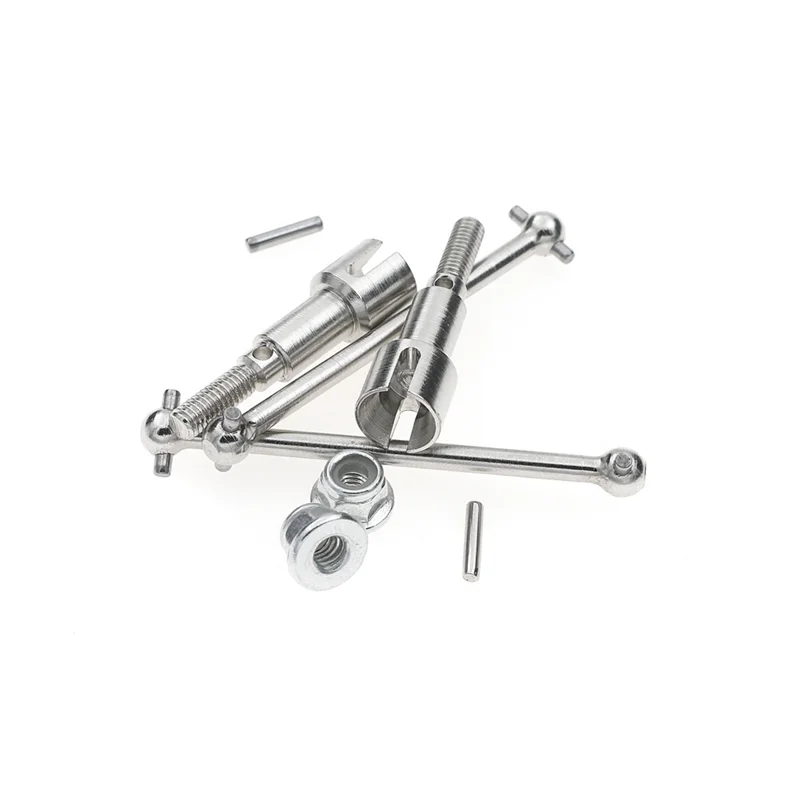 

Metal Front and Rear Drive Shaft CVD for HBX 16889 16889A 16890 16890A SG1601 SG1602 1/16 RC Car Upgrade PartsJAS