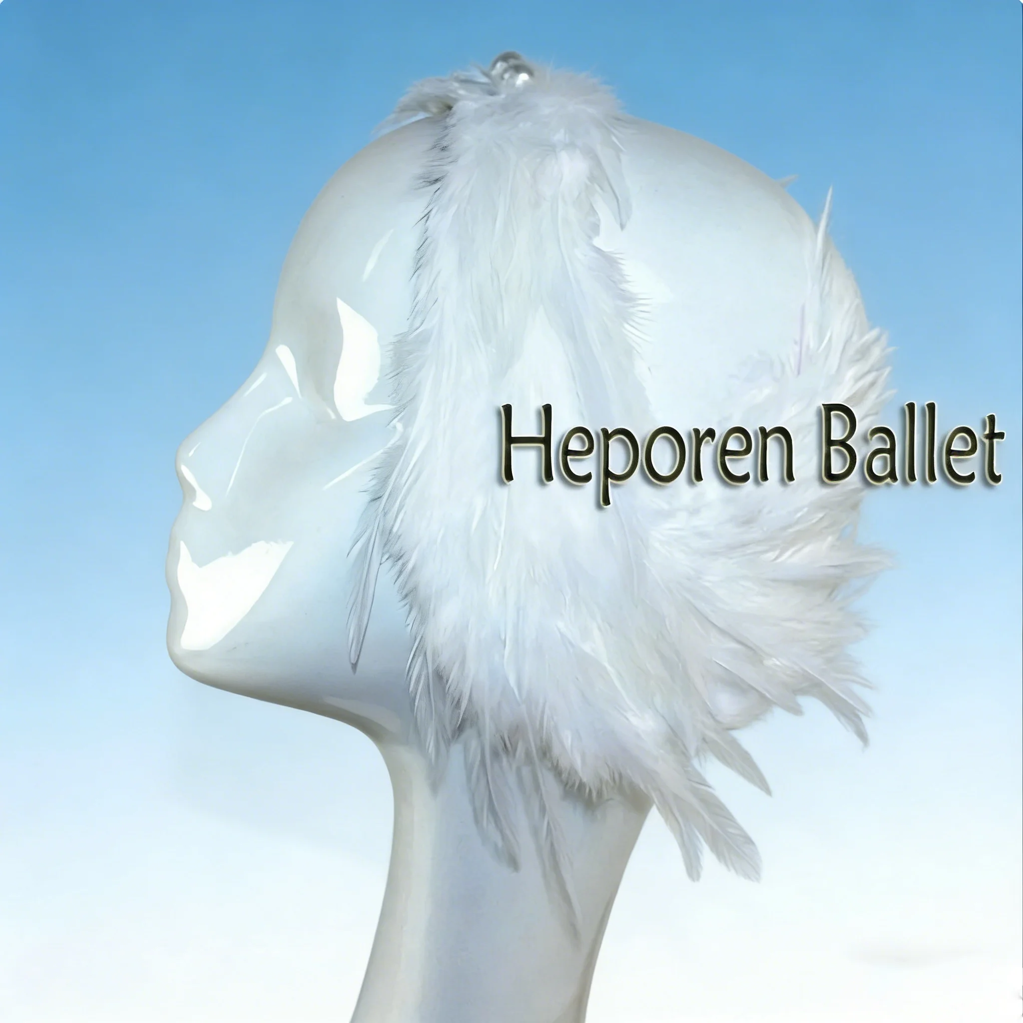 New Swan Lake Ballet Feather Headdress Hand Made For Women, Princess Ballerina Headwear In Female Hair Accessories Headband Top