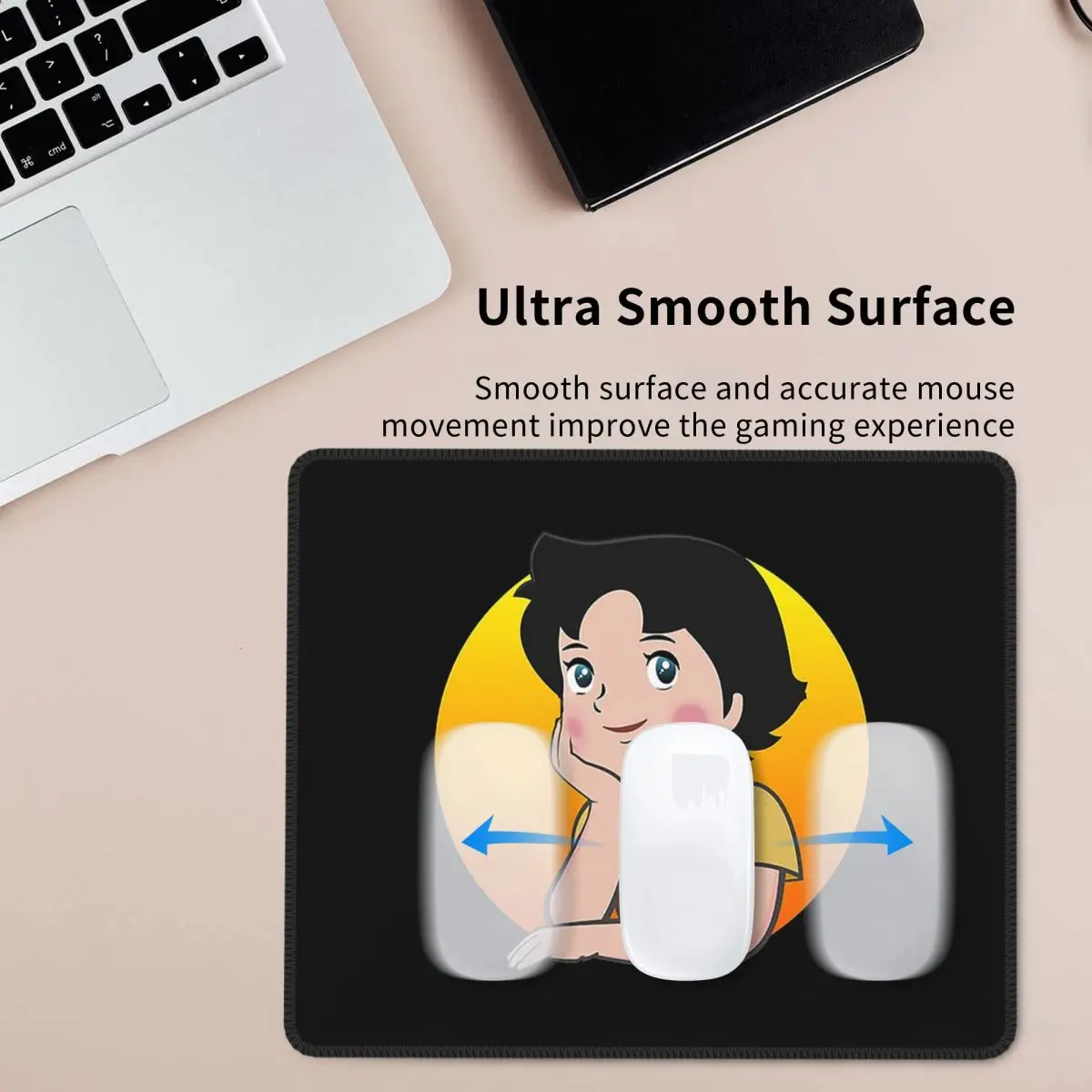 

Коврик для мыши Heidi, коврик для компьютерной клавиатуры, коврик для мыши, геймерский коврик для ноутбука, офисные аксессуары, настольные коврики