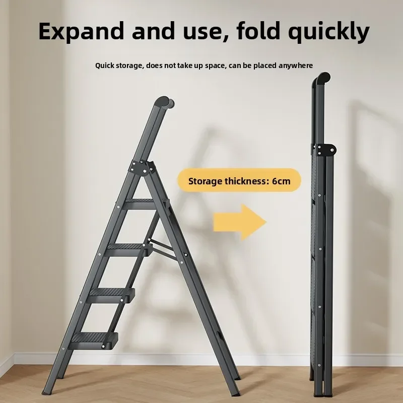 Thickened A Frame Portable Step Ladder Ladder for Home Free Shipping Household Folding Telescoping Ladder Indoor Multi Purpose