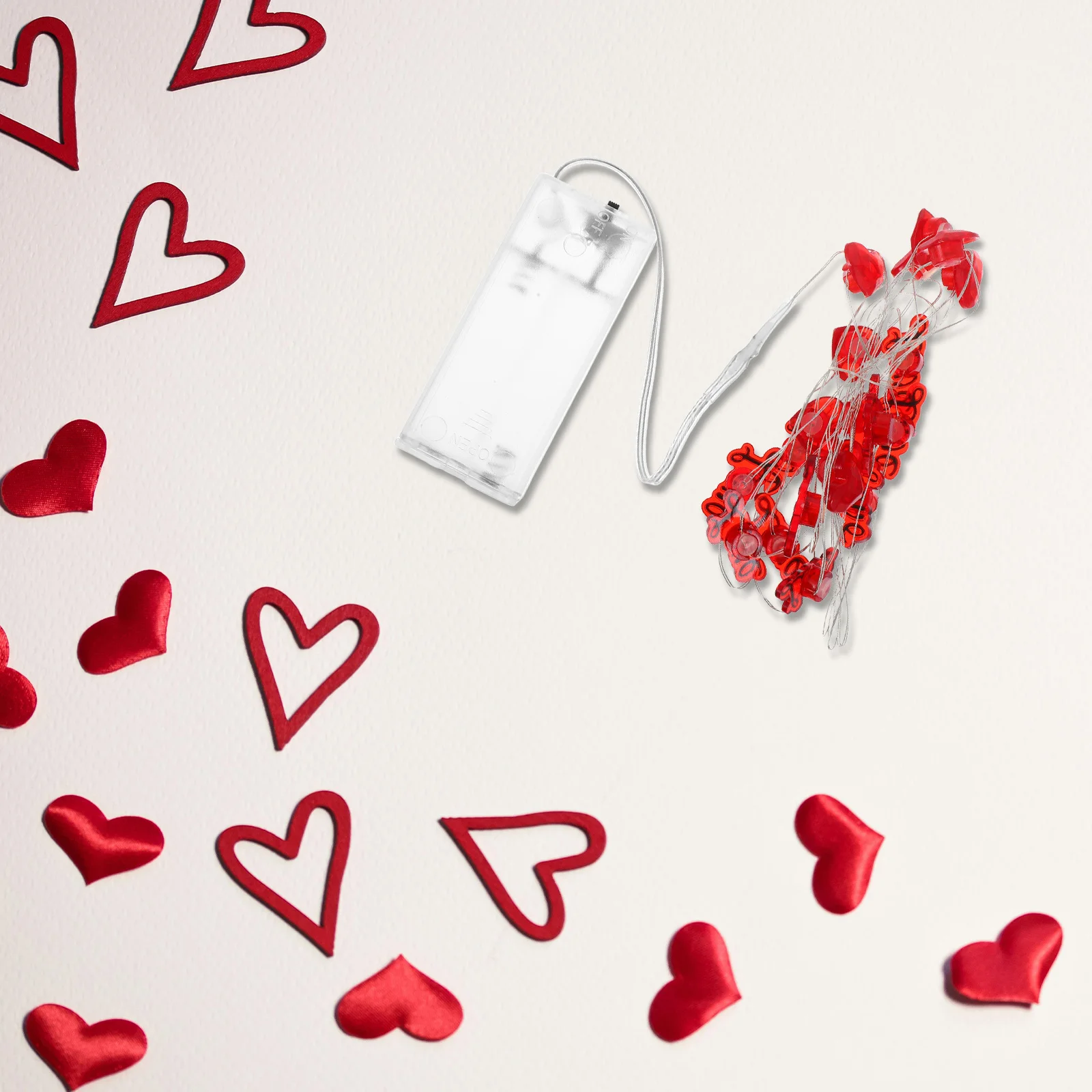 

Valentine'S Decoration Lights Valentine'S Day Light Strings Heart Shape Led String Lights For Wedding Party Indoor Outdoor