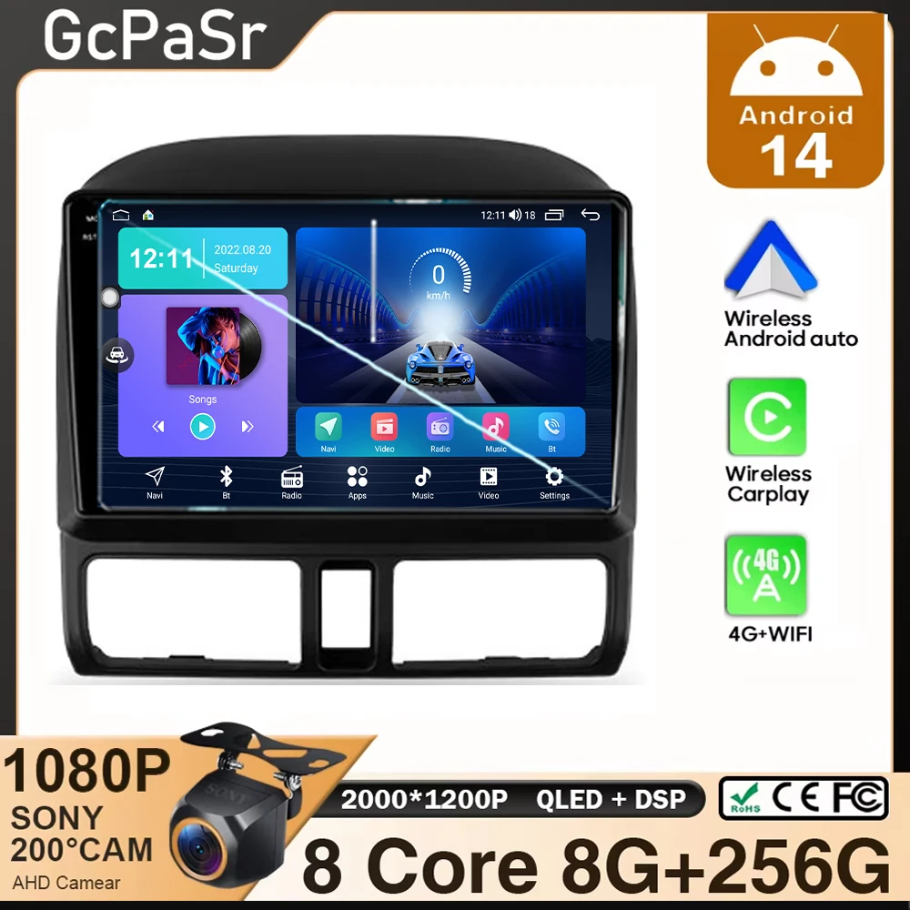 

Android для Honda CR-V CRV 2001 2002 2003 2004 2005 2006 Автомобильный радиоприемник Мультимедиа Авто видеонавигация GPS WIFI NO 2Din BT Carplay