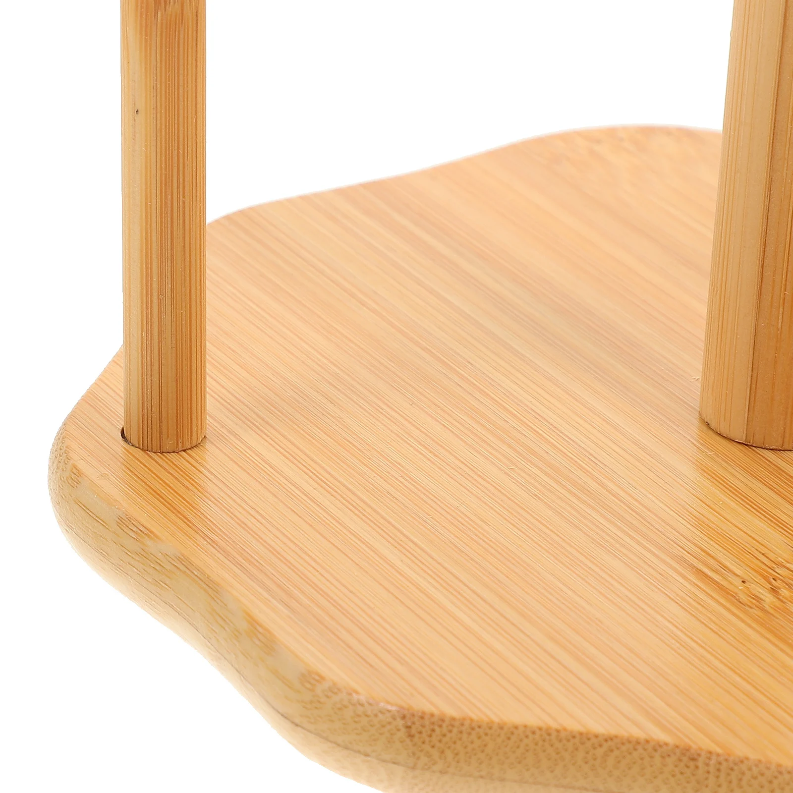 

Wooden Paper Towel Holder Vertical Roll Paper Organizer Kitchen Roll Holder Countertop Tissue Rack Space Saving