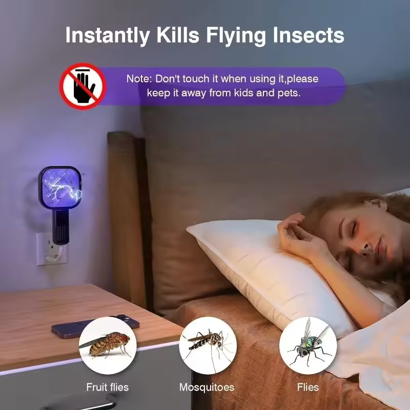 Portable USB Mosquito Swatter with UV Light Review, Compact Mosquito Trap for Home and Travel image 4