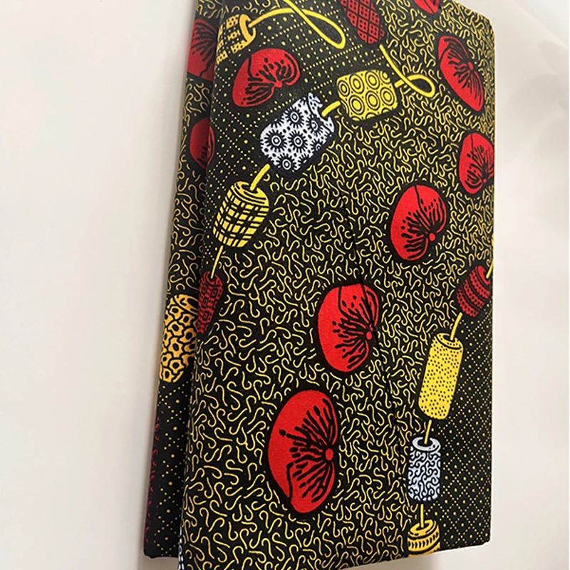 2024 100%cotton Wax Fabric Holland Wax Ankara African Calico 100% cotton true Wax Nigerian style true original Wax Ankara fabric