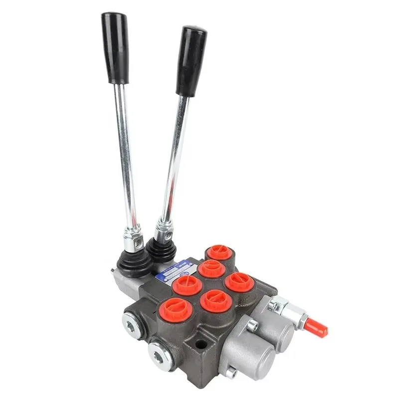 

Hydraulic Directional Control Valve Block 40L/min 2 3 Spools Ways Valve 2P40 3P40 Hydraulic Monoblock Directional Control Valve