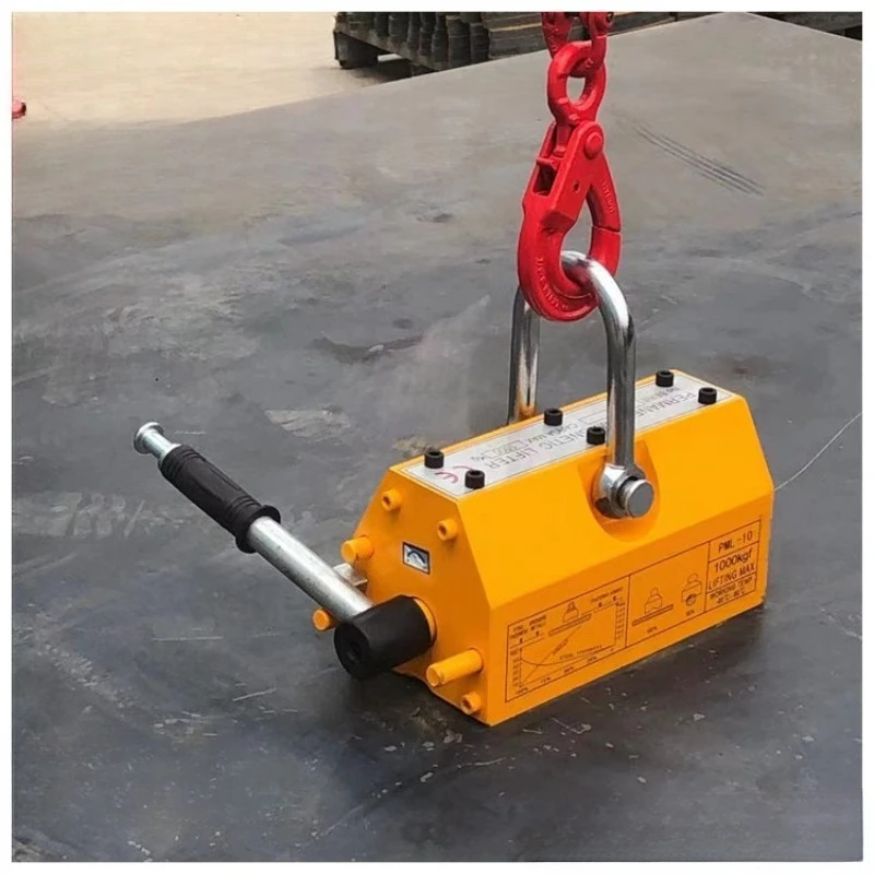 Permanent Magnetic Lifter Magnet Suction Plate PML Type Steel Mold Lifting Magnetic Lifter Handling Equipment