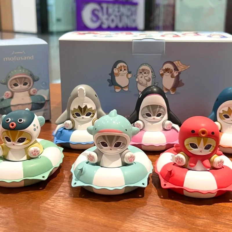 

Оригинальные коллекционные фигурки Cilicilitoy Mofusand из серии «Надувной круг», милые сюрприз-фигурки в закрытой упаковке, для декора стола и автомобиля, подарочные наборы-сюрпризы