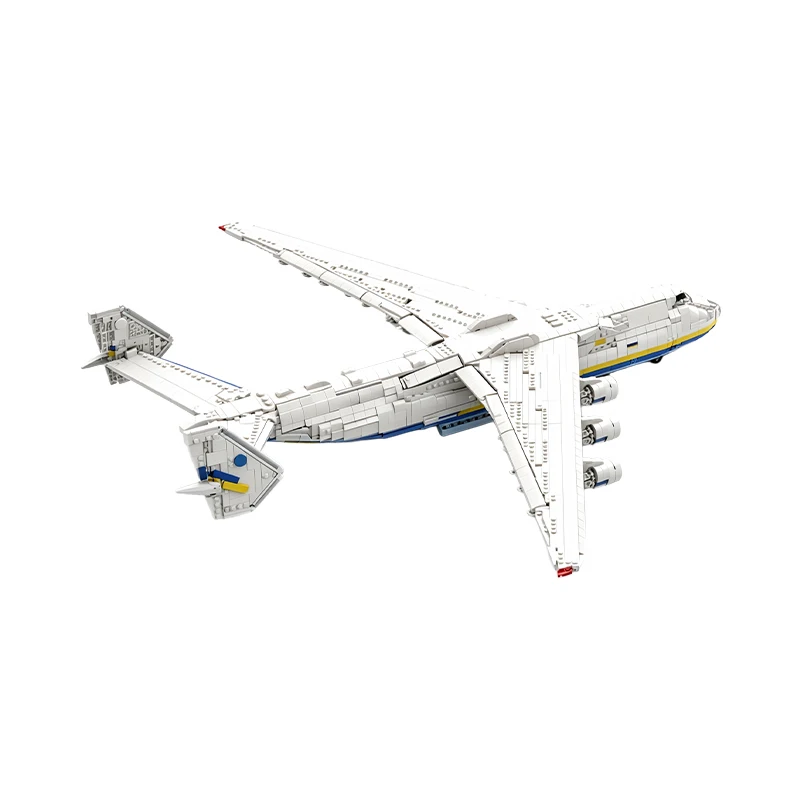 MOC Giant Cargo Airplane Model DIY Super Large Aircraft Transport Plane Assembly Building Blocks Bricks Toy Gift For Adults
