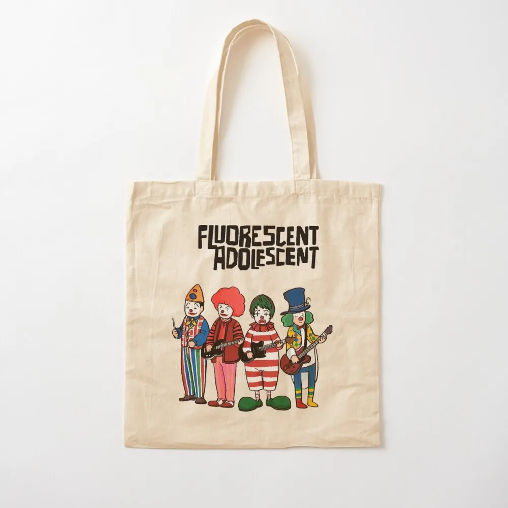 Clowns - Fluorescent Adolescent - Arctic Monkeys Monkey Tote Bag large tote bag Women's bag cloth woman Canvas Tote