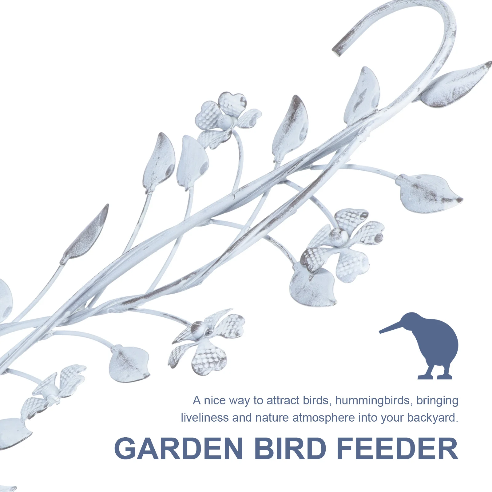 

1Pcs Feeder Retro Design Garden Hanging Decor Outdoor Bird Food Container Yard Feeding Tool Vintage Pendant Ornamental