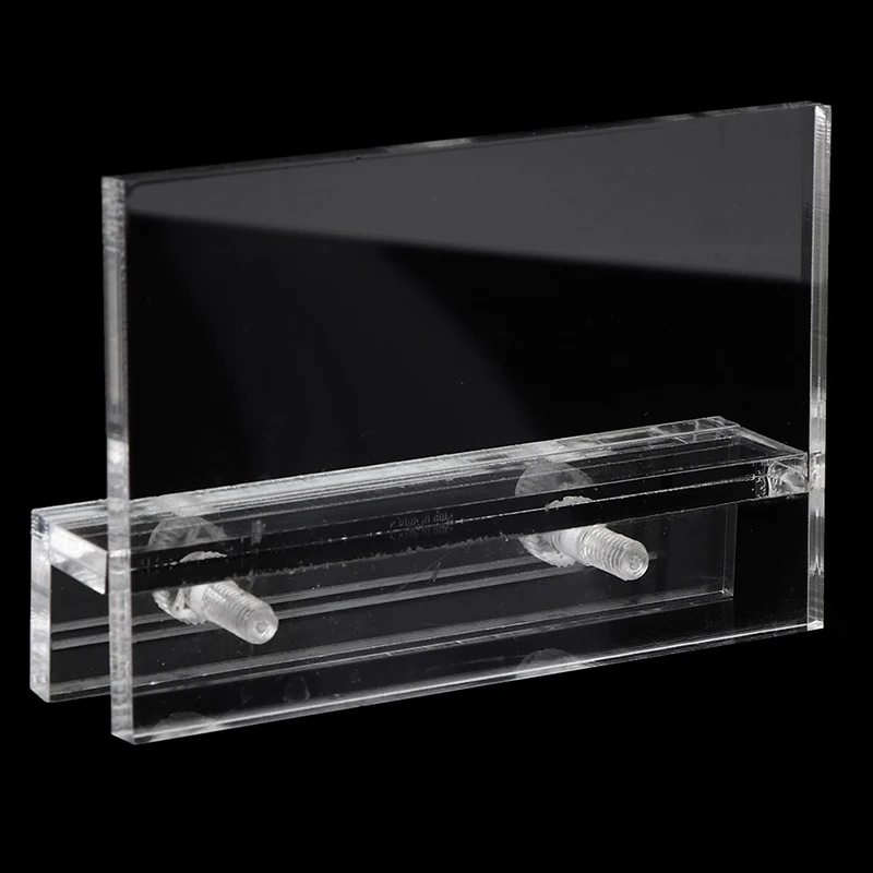 1 قطعة حوض السمك واضح خزان الأسماك LED حامل مصباح تركيبات مصابيح حامل داعم سهل التركيب لا حاجة اللكم