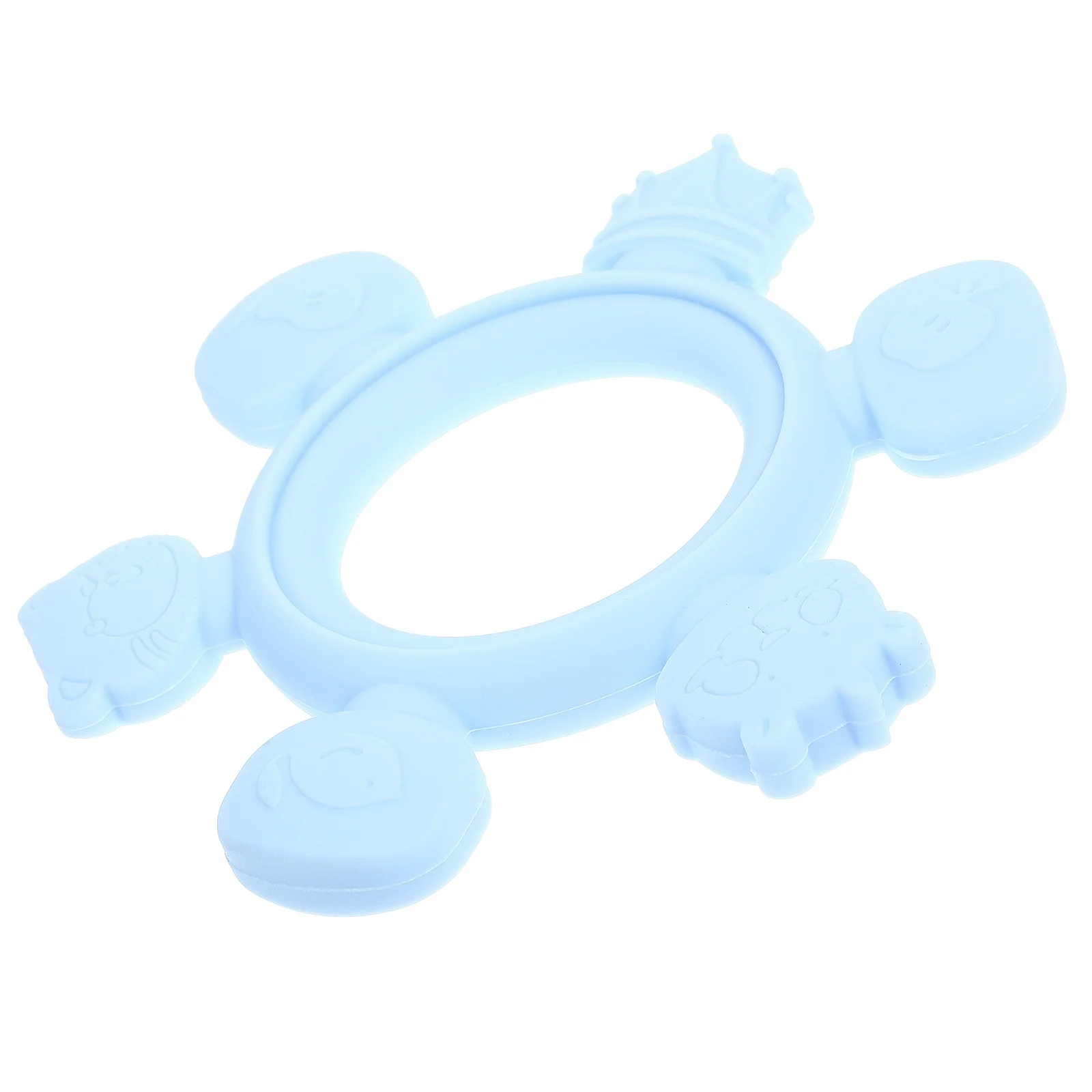 الطفل التسنين سيليكون التسنين الرضع لمدة 6-12 شهرا سهلة قبضة التحفيز الحسي التسنين عضاضة الطفل للأطفال #6