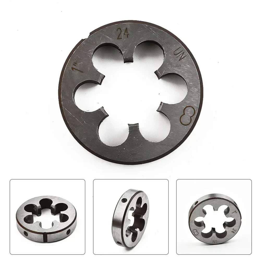 

1pcs Brand New Metalworking Thread Die Threading Dies Cutting Metalwork Tool Thread Die Threading 1-24 TPI 1inch