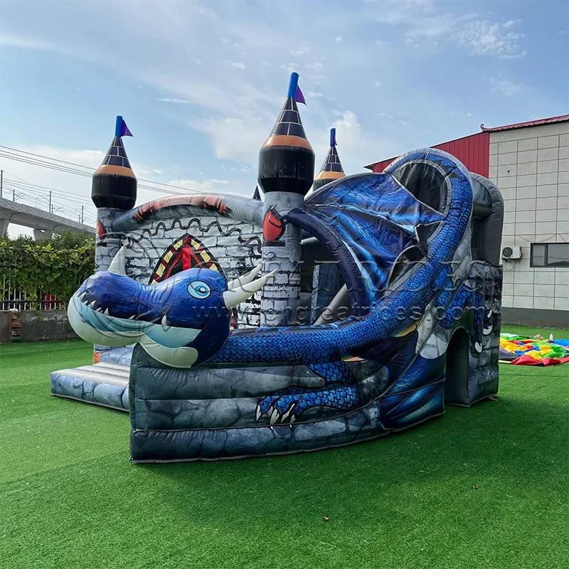 Outdoor  jumping castle giant air castle Durable Inflatable castle For Kids Adults kids Inflatable toys