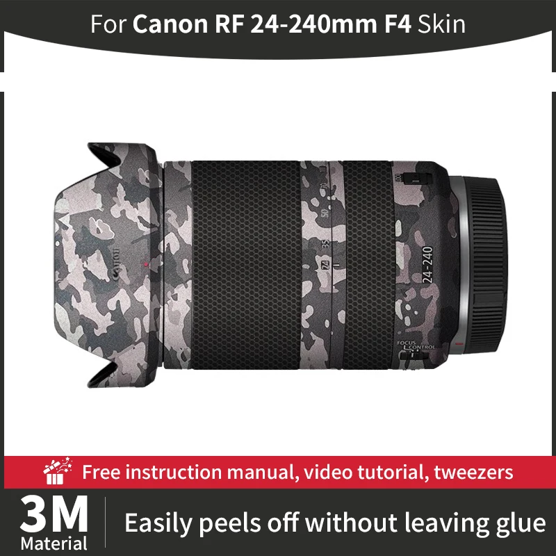 

Для Canon 24 240 мм Обложка для Canon RF 24-240 мм F4 Обложка для объектива камеры с защитой от царапин