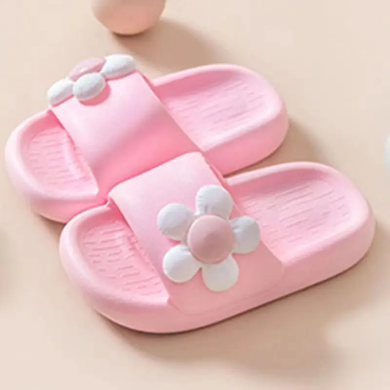 Ragazze Cute Flower leggero antiscivolo Open Toe Slides per l\'estate