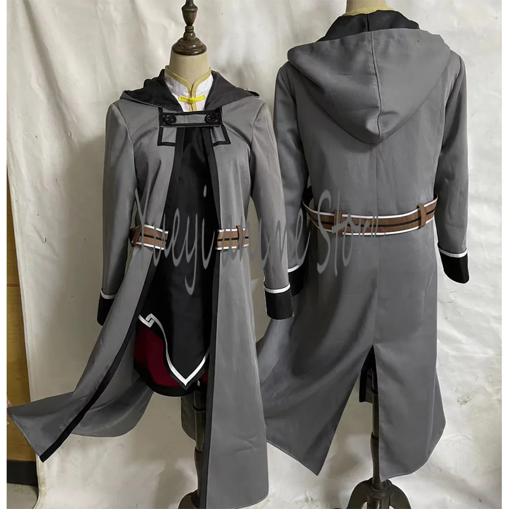 Anime Cosplay Greyrat Rudeus Costume Cloak Vest Tshirt Shorts Uniform Halloween Party Costume customized