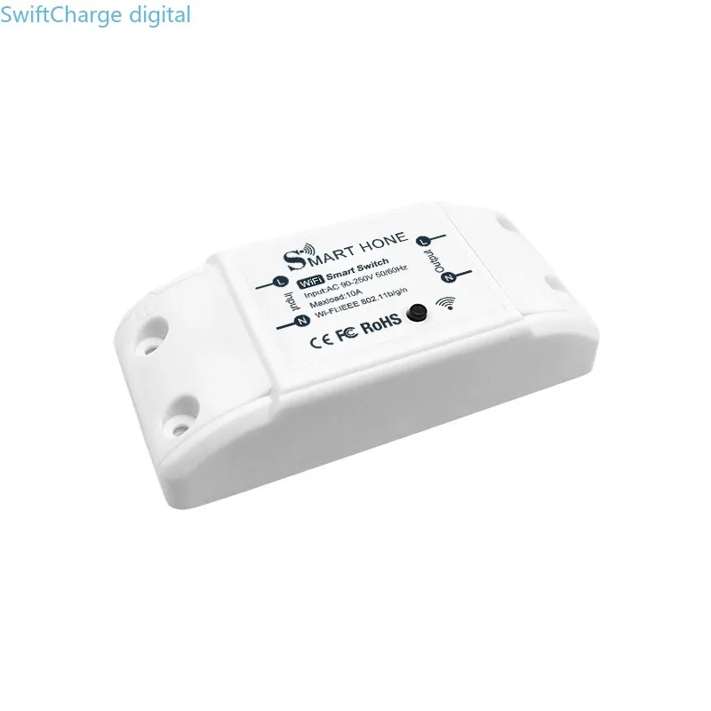 Graffiti Smart Mini WiFi Switch Voice APP Remote Control Timer Switch Concealed Switch