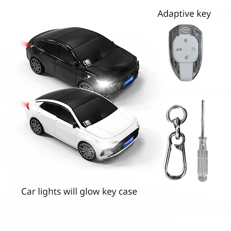 For Trumpchi EMPOW key case Car model case Remote control protective cover Key chain accessories Surprise gift Car decorations