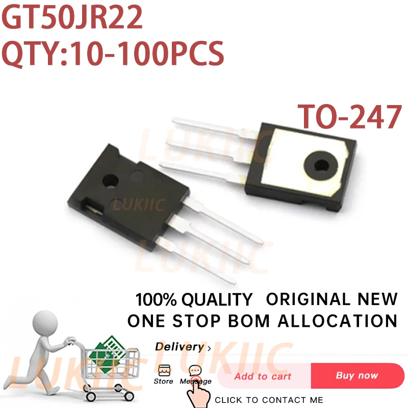 (10-100PCS) 100% New GT50JR22 50JR22