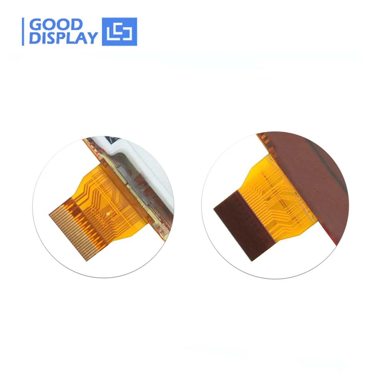 GooDisplay® Flexibele buigbare 2,13" E-inktdisplaymodule Monochroom e-Paper Raw Screen GDEM0213I61