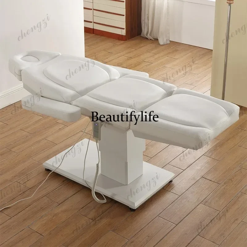 BBB   Comfort Electric Massage Beds Multi-functional Couch Lash Knead Massage Beds Tattoo PU Leather Furniture