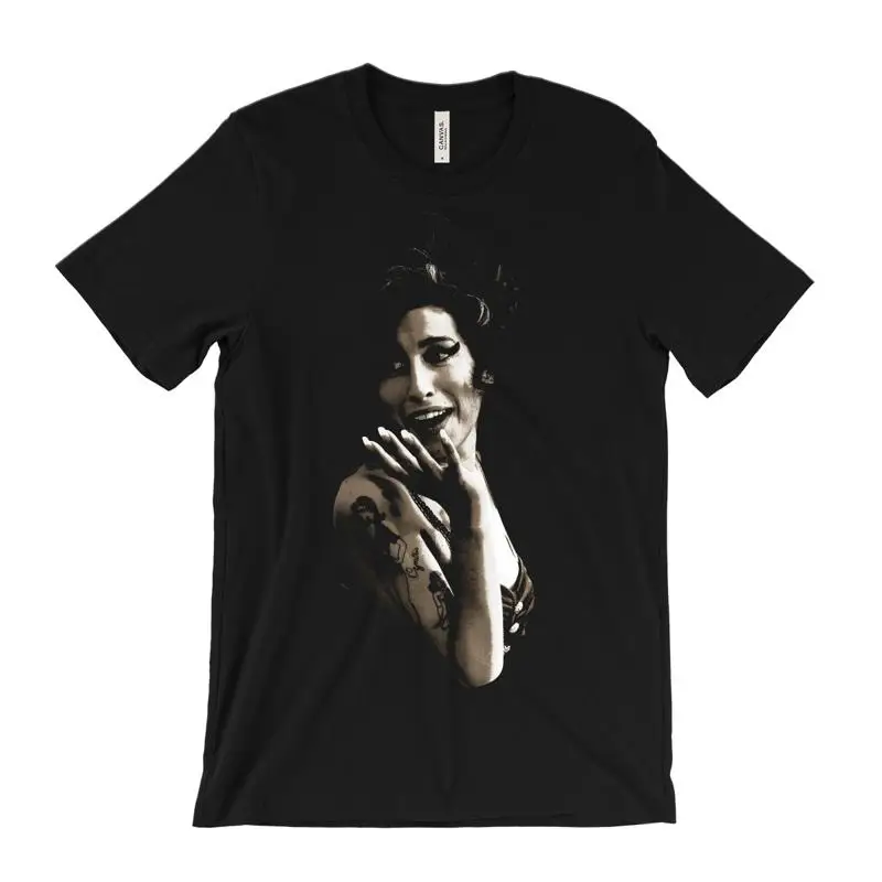 Camiseta Amy Winehouse Mr Jones Rehab Regreso al valerie negro
