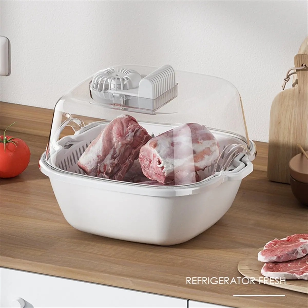 [POPULAR]Domestic Kitchen Food Preservation Defroster, Quick Thaw Kitchen Defroster, Quick Thaw Machine, Thawing Defrosting Tray