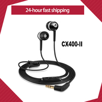 Sennheiser CX400II 3.5mm Wired Stereo Earphones Bass Headset Sport Earbuds Precision HIFI Headphone for iPhone/Samsung/XiaoMi