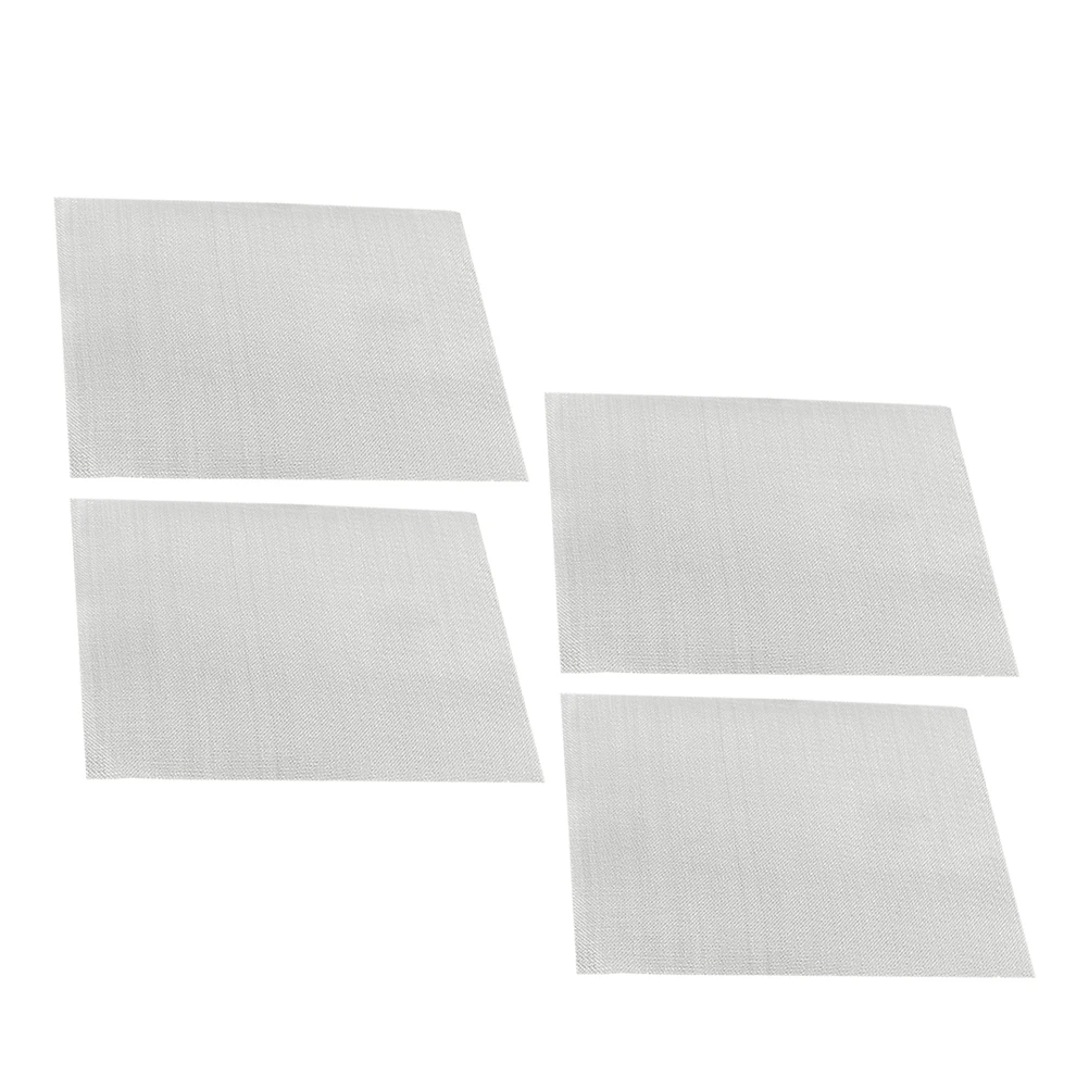 

4pcs Car Repair Mesh Metal Screen Stainless Steel Car Bumper Accessory Aluminum Wire Vehicle Part Welding Tool Kit