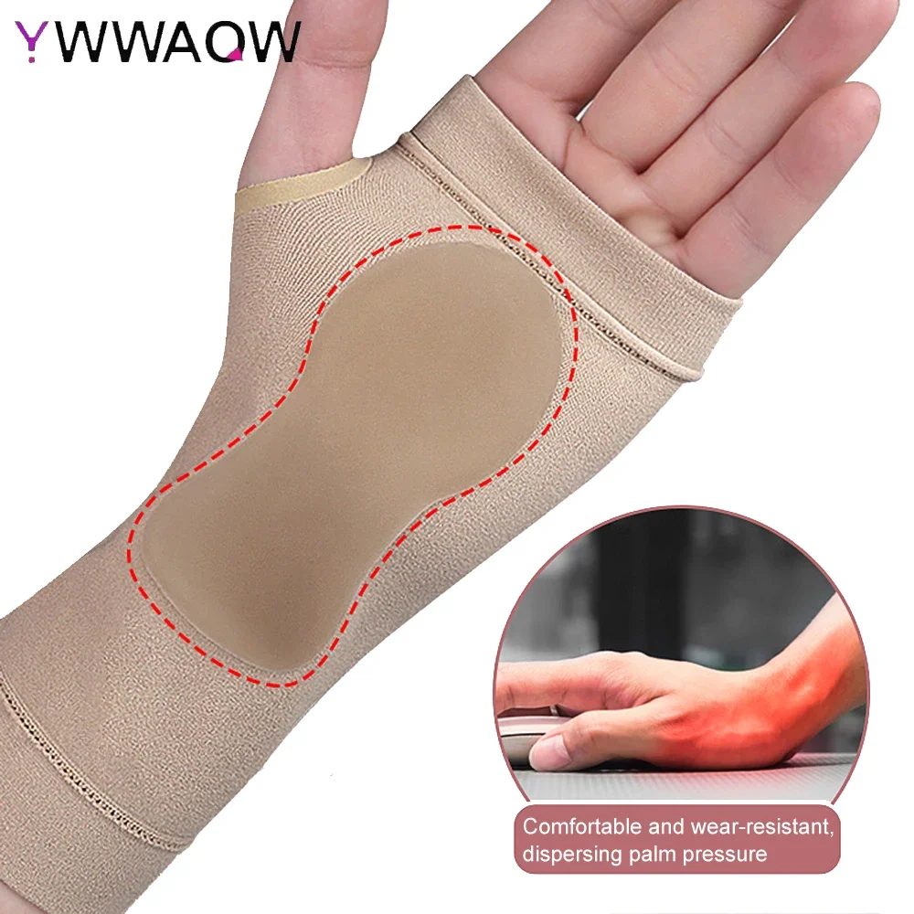 

1PCS Wrist Support Sleeves,Wrist Compression Gloves for Unisex,Wrist Brace Support for Carpal Tunnel,Tendonitis,Sprains