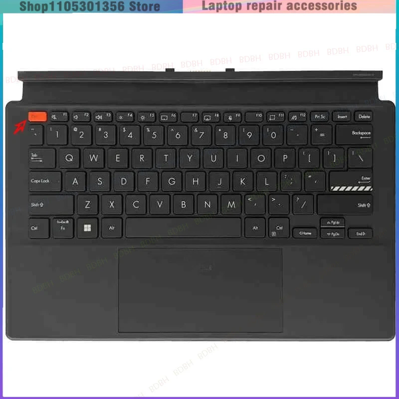 Original New US UK FR RU JP PO SP Keyboard For Vivobook T3300 T3300K T3300KA 0KNB1-4091 Keyboard Base Case Replace Black