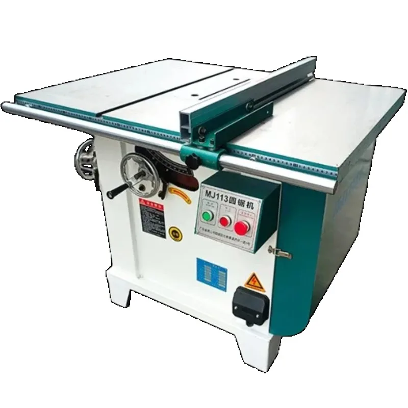 

Electric Table Circular Saw for Woodworking 380V Furniture Plywood Wood Cutting Saw Machine - Wood Processing Equipment