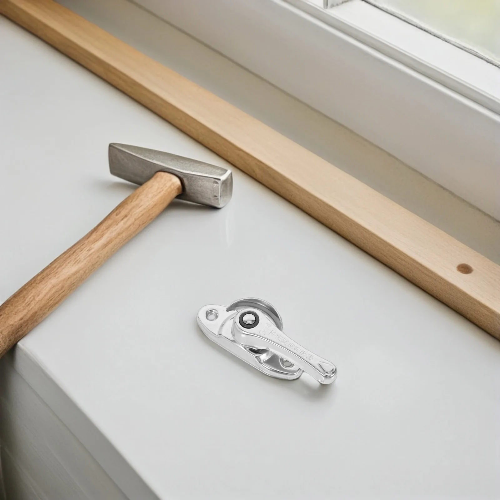 

Door and Window Hook Lock Enhanced Security Stainless Steel Chain Heavy Duty Child