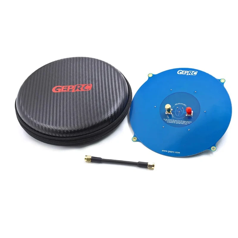 GEPRC Triple Feed Patch Array 5,8G antena-14,4dBi parches de 7 acoplamientos Lóbulo lateral bajo RC FPV VTX accesorio de vídeo de largo alcance