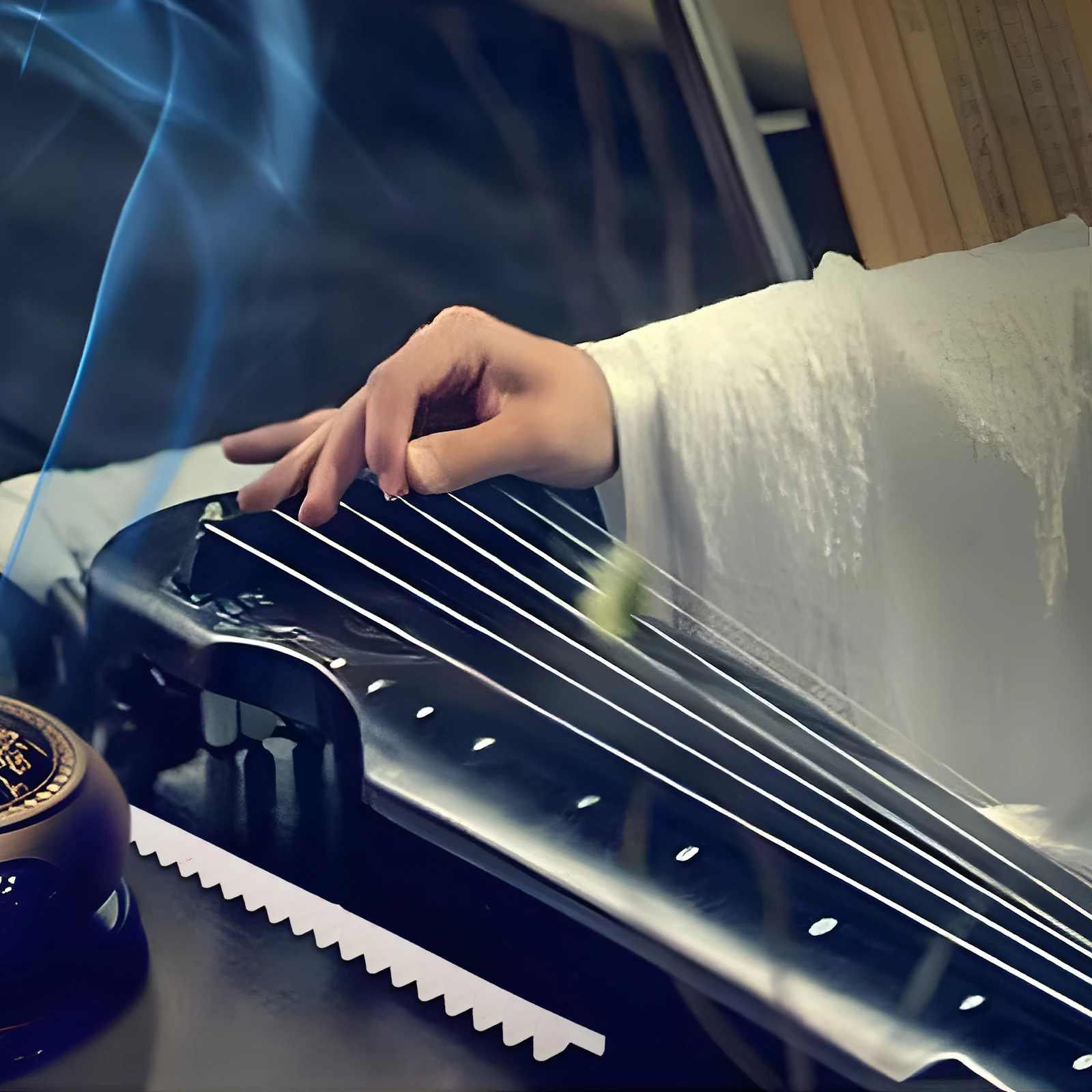 

Guzheng Mute Strip For Indoor Practice Sound Dampening Tool Durable String Instrument Practice Mute Accessory Beginners Musical