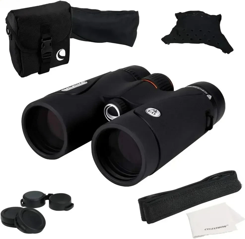 8x42 ED Binoculars - Compact Birdwatching Binoculars with ED Objective Lenses, Broadband Multi-Coated Opti