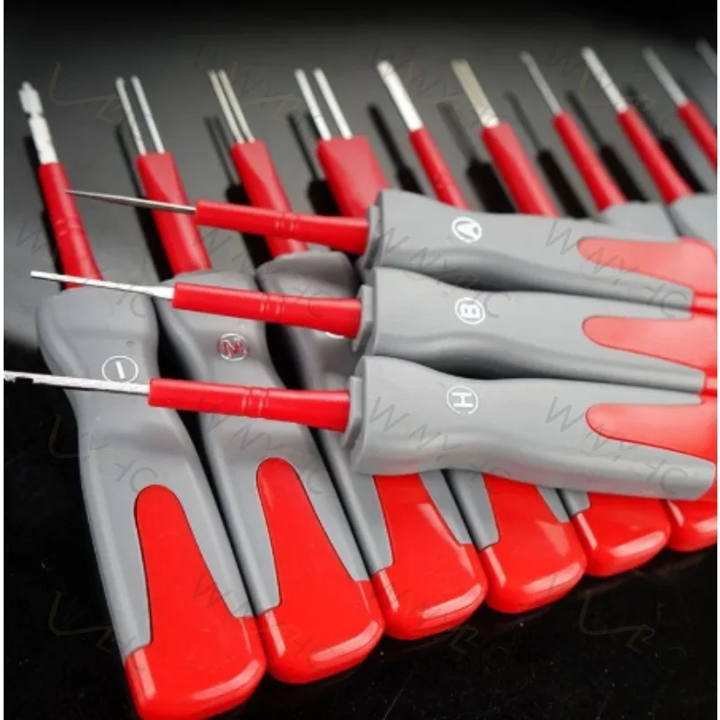 For 26PCS Car Terminal Removal Tool Kit Wire Harness Plug Needle Ejector Circuit Pin Extractor Disassembly Accessories