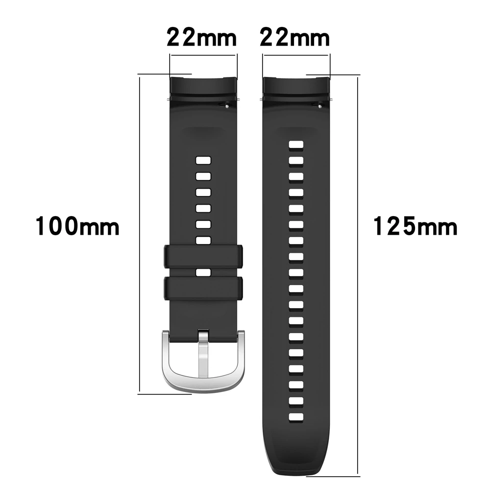 Correa de silicona para reloj Huami Amazfit, pulsera suave, resistente al agua, A2286